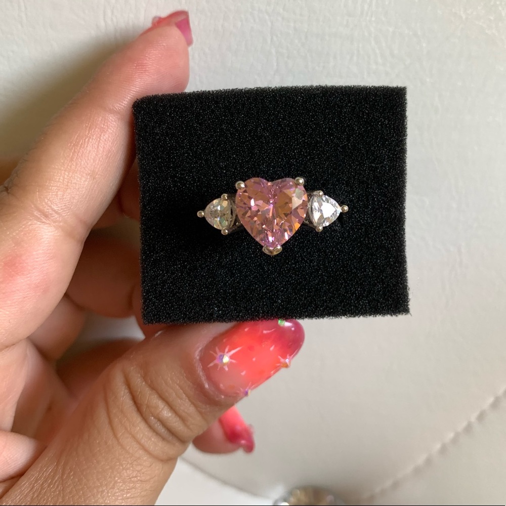 Pink Heart Ring - Picture 2 of 12
